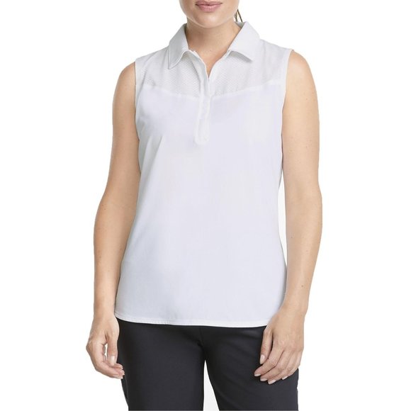 NWT PUMA Women's Harding Sleeveless Golf Polo - Picture 1 of 3